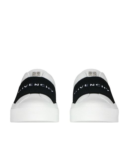 Givenchy White City Sport Low-Top Sneakers