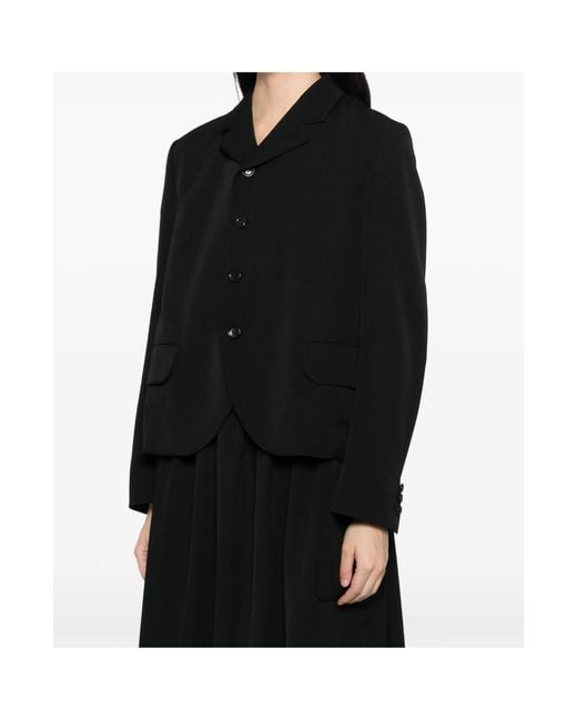 Comme des Garçons Black Wool Blazer