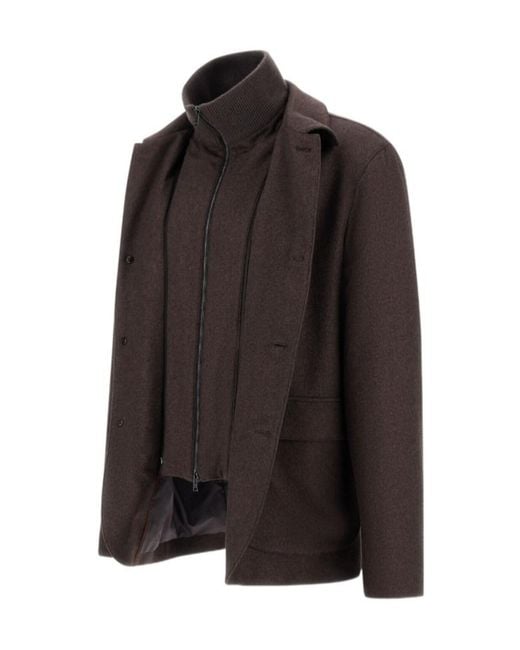Herno Black Resort Blazer for men