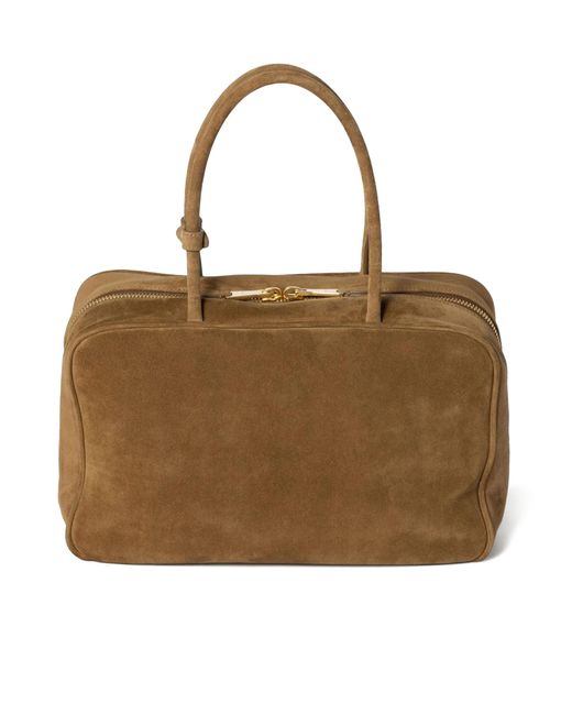 Miu Miu Brown Suede Beau Bag