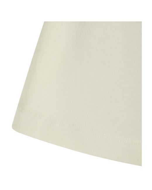 Herno White Laminar Graphic Back Printed T-Shirt for men