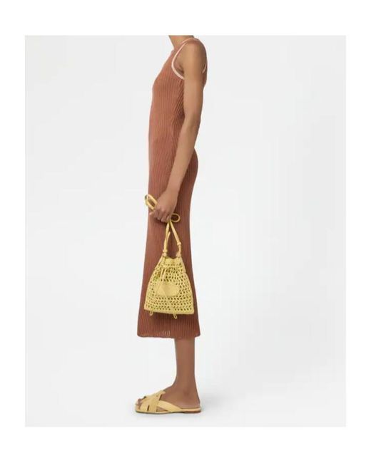 Tod's Metallic Bucket Bag