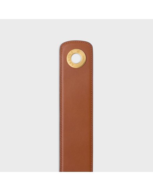 Céline Brown Large 50Mm Disc Belt