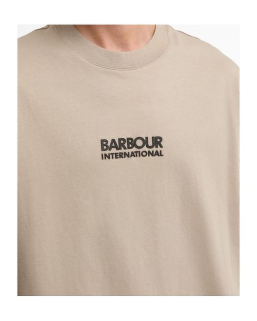 Barbour Natural Logo Short-Sleeved T-Shirt for men