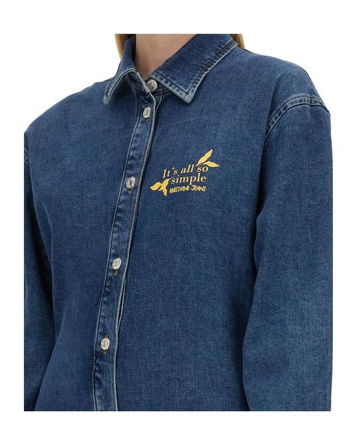 Moschino Blue Denim Dress
