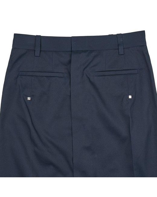 Wooyoungmi Blue Logo Skirt