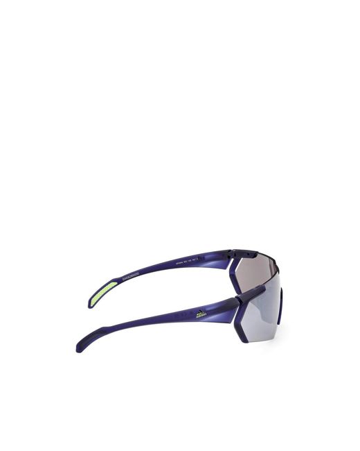 Adidas Originals White Geometric Sunglasses for men