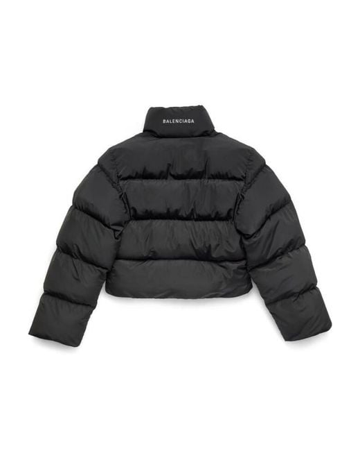 Balenciaga Black Puffer Jacket for men