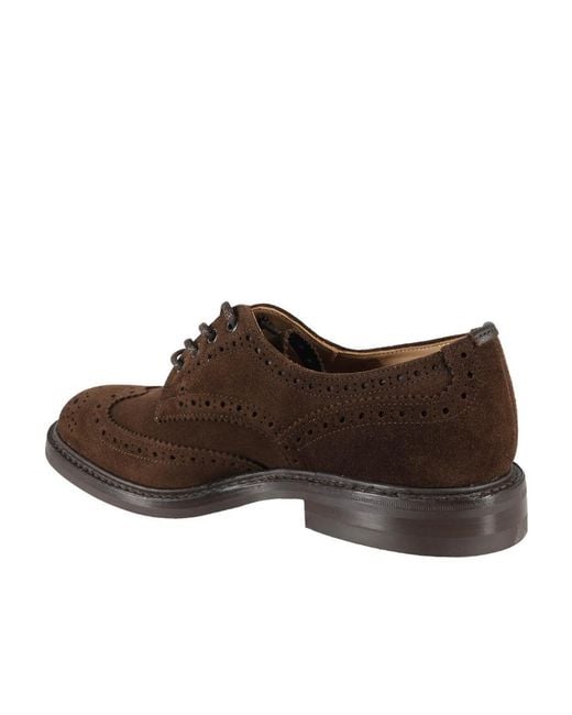 Tricker's Brown Tricker's Bourton Lace-Up Shoes for men
