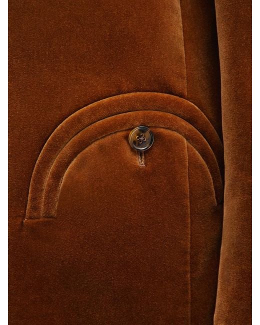 Blazé Milano Brown Oversized Double-Breasted Blazer