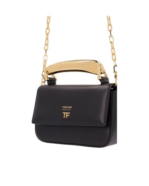 Tom Ford Black Bianca Tote Bag