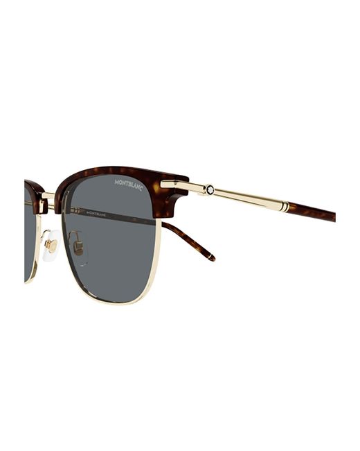 Montblanc Multicolor Eyewear Square Frame Sunglasses for men