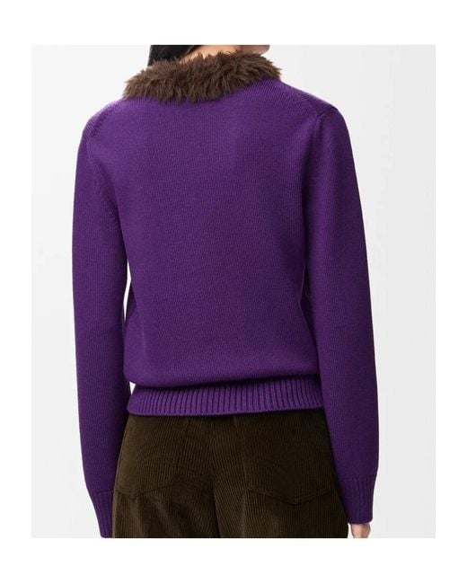 Loewe Purple Sweater