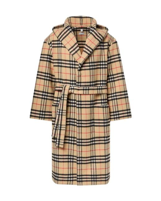 Burberry Natural Check Robe for men