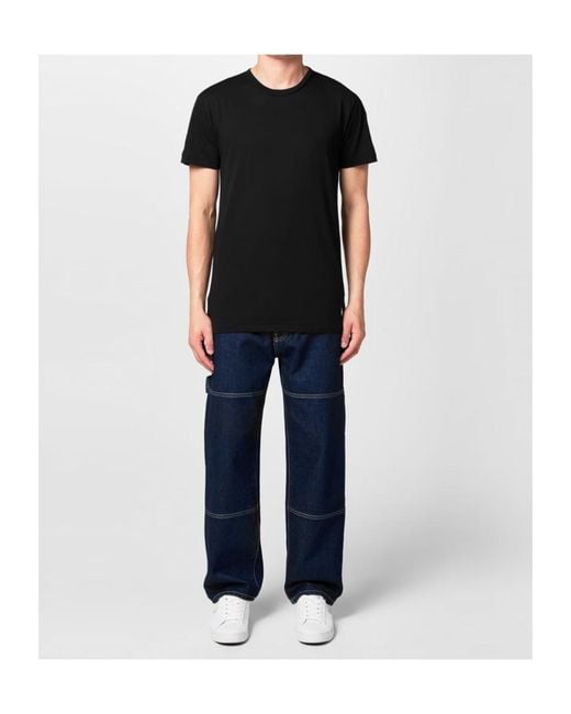 Polo Ralph Lauren Black Three-Pack Crew Neck T-Shirts for men