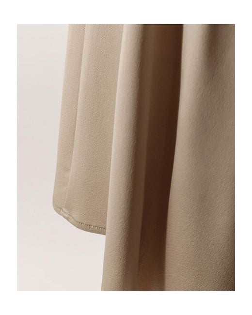 Alysi Natural Asymmetric Flared Skirt