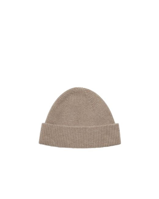 Zegna Brown Oasi Knitted Beanie for men