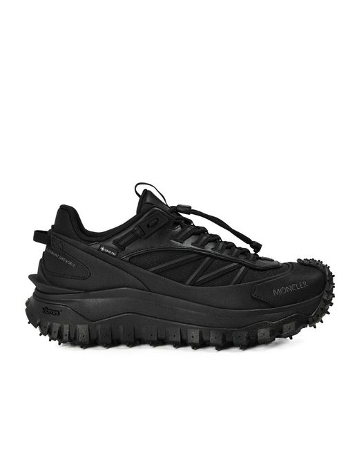 Moncler Black Low-Top Sneakers for men