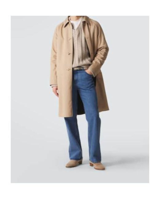 Gabriela Hearst Natural Cotton Gabardine Trench Coat for men