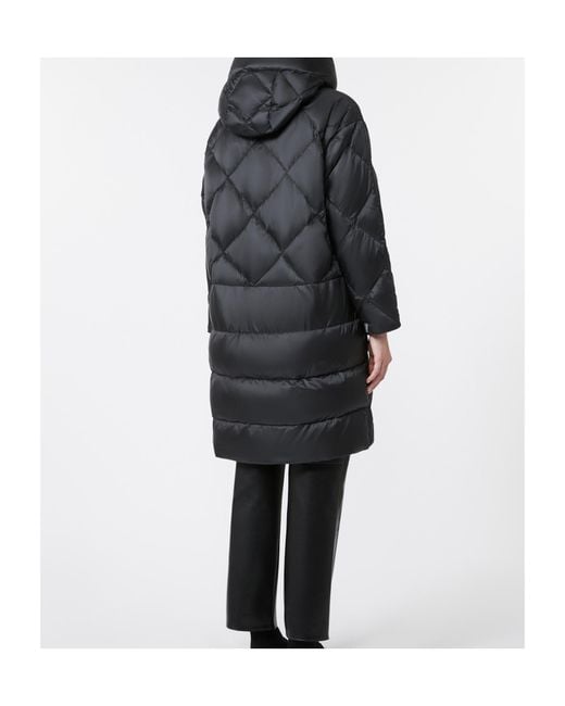 Max Mara Black The Cube Trefe Padded Down Jacket