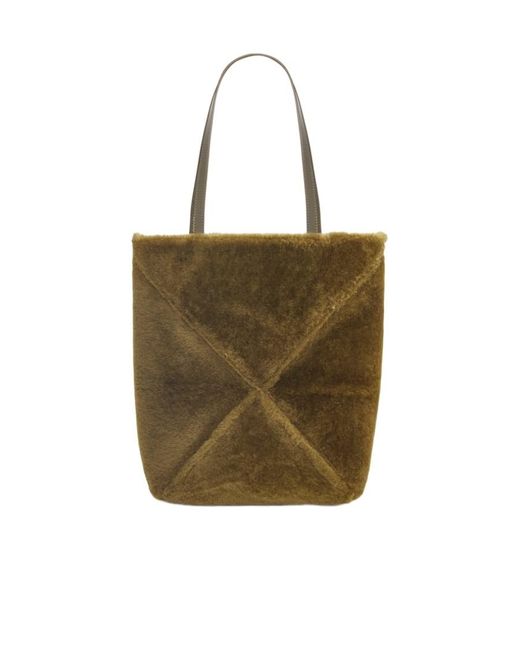 Loewe Natural Puzzle Fold Medium Tote Bag