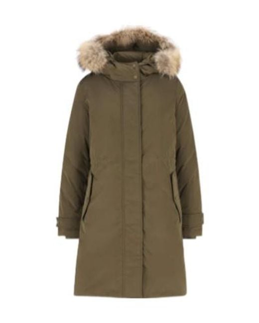 Woolrich Green Arctic Parka