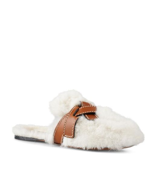 Loewe Brown Gate Mule