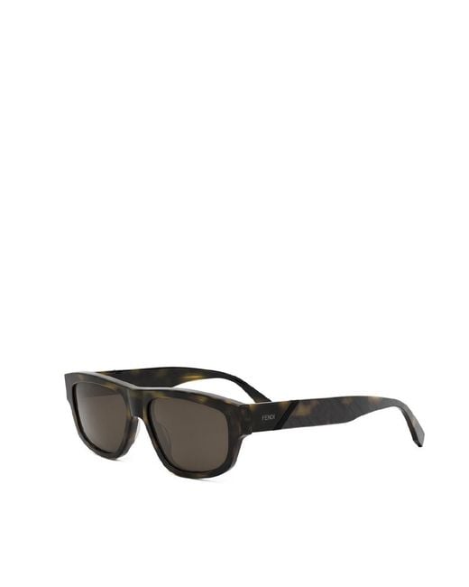 Fendi Multicolor Eyewear Square-Frame Sunglasses for men
