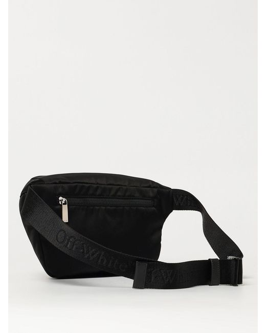 Off-White c/o Virgil Abloh Outdoor Zip-Up Belt Bag in Black for