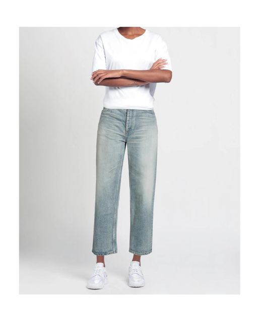 Balenciaga Blue Denim Trousers