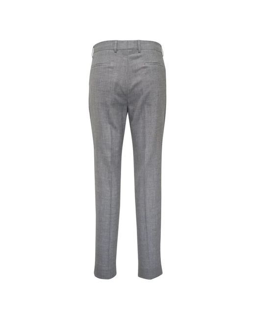 Brunello Cucinelli Gray Tailored Trousers for men
