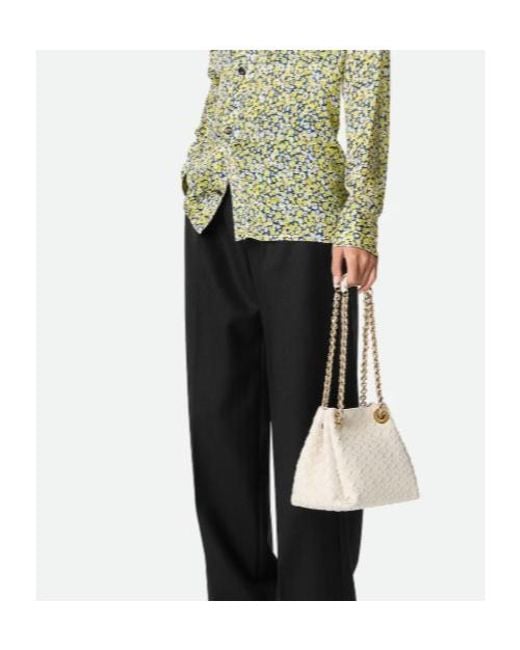 Bottega Veneta Natural Leather Parachute Shoulder Bag