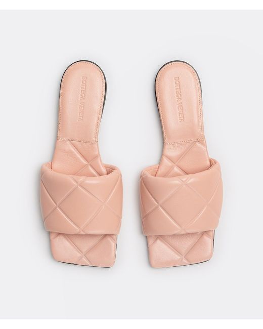 Bottega Veneta Pink Bv Lido Flat Sandals