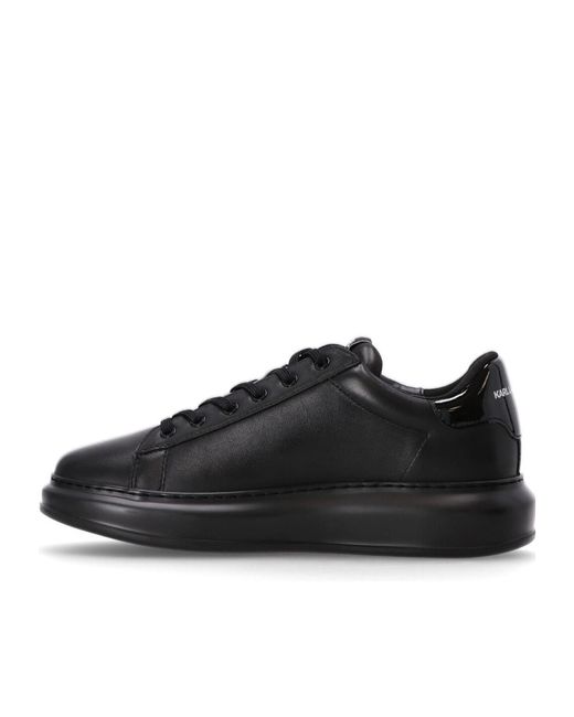 Karl Lagerfeld Black Ikonik Nft Kapri Lace-Up Sneakers for men