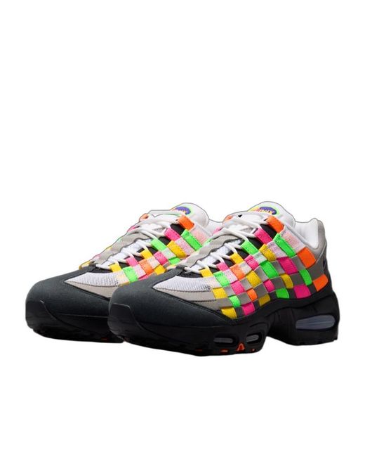 Nike Multicolor Air Max 95 Woven Low-Top Sneakers for men