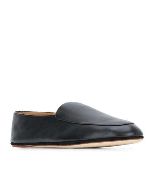 Loro Piana Blue Anton Walk Loafers