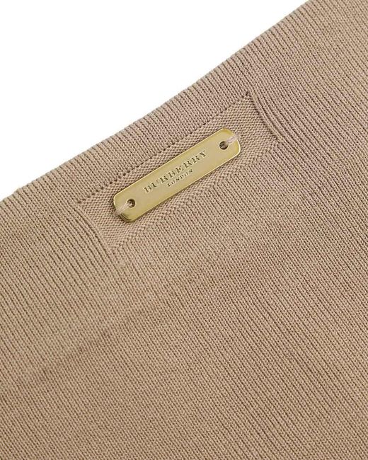 Burberry Natural Logo Knitted Pullover