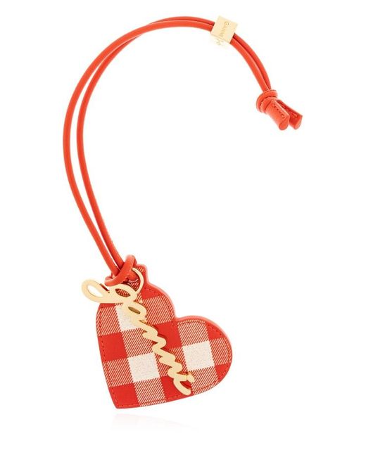 Ganni Red Bou Heart Mirror for men