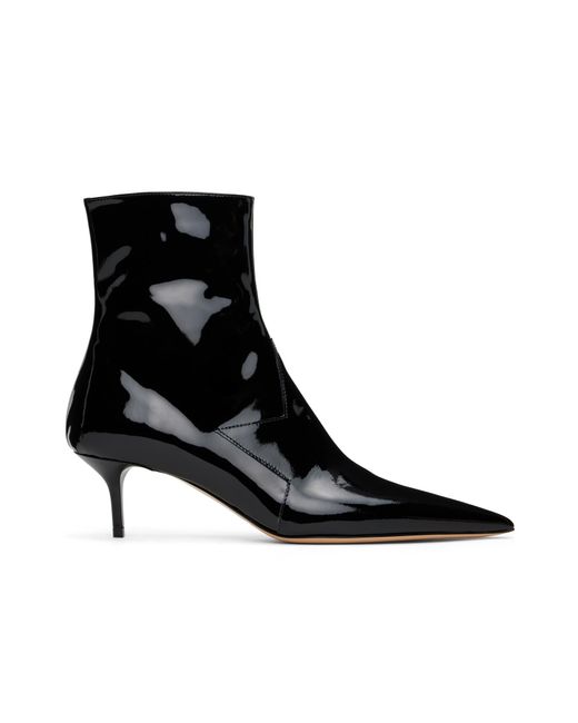 Coperni Black 65Mm Star Cut-Out Boots