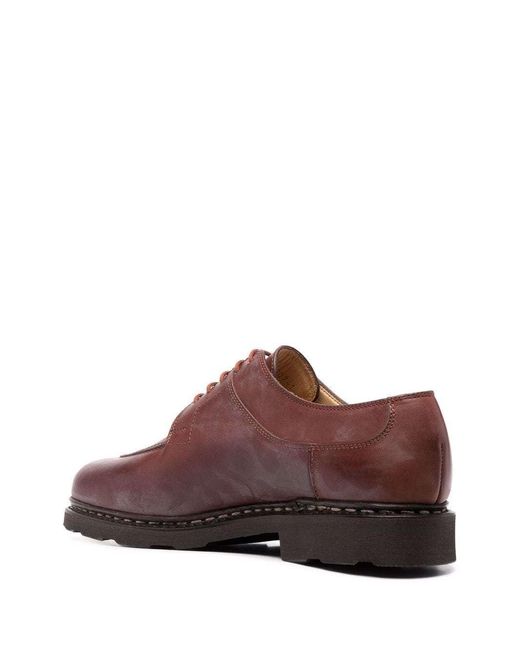 Paraboot Brown Avignon Lace-Up Shoes for men