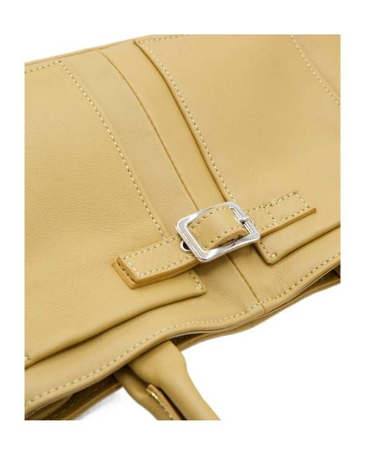 GIMAGUAS Metallic Double-Handled Handbag