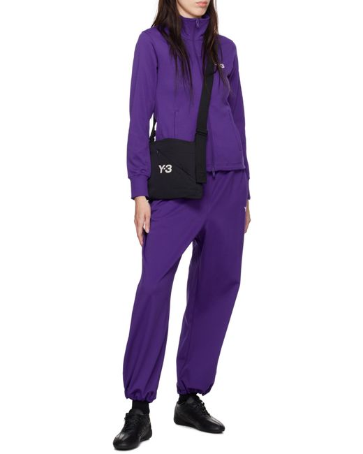 Y-3 Purple Jogging Pants