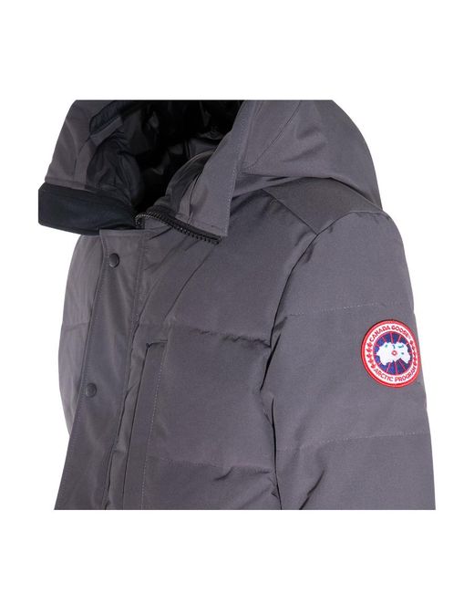 Canada Goose Gray Carson Hooded Parka for men