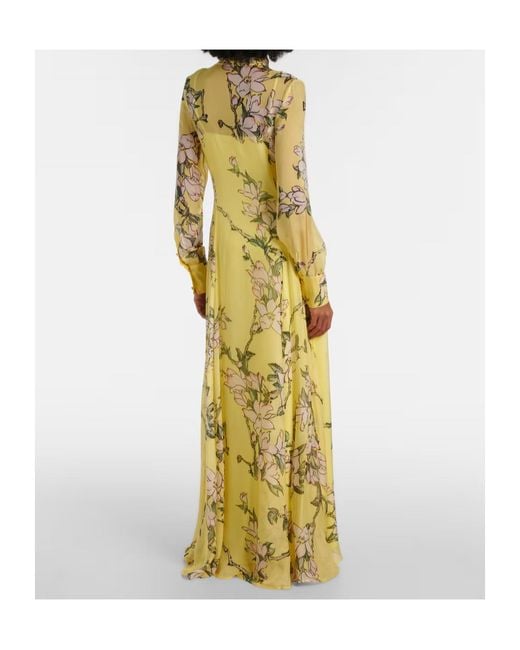 Leo Yellow Lilith Maxi Dress