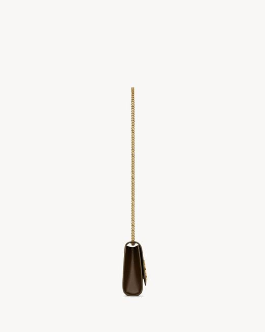 Saint Laurent White New Kate Small Shoulder Bag