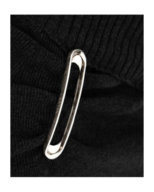 Lanvin Black Stretch Dress
