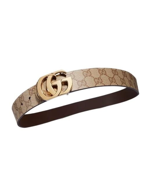 Gucci Multicolor Gg Marmont Reversible Belt for men