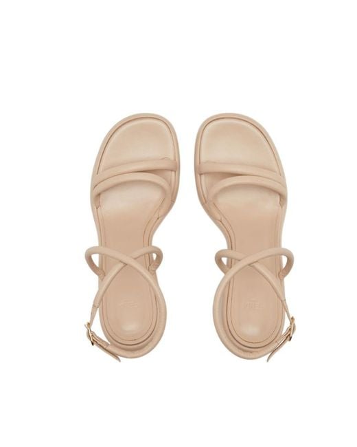 Fendi Metallic Baguette Heeled Sandals