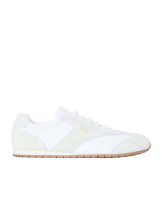 Prada White Spark Snkr Sn62 for men