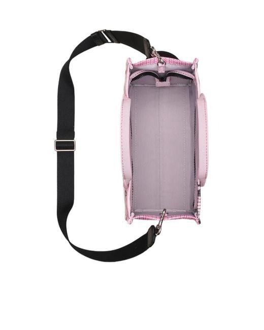 Marc Jacobs Pink Printed Handbag